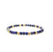 Lapis lazuli 5 mm met Gold-filled 5 mm multiple