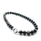 Obsidian met luxe Sterling zilver (925) sluiting